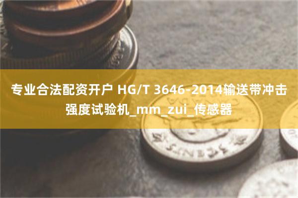 专业合法配资开户 HG/T 3646-2014输送带冲击强度试验机_mm_zui_传感器