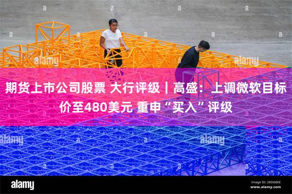 期货上市公司股票 大行评级｜高盛：上调微软目标价至480美元 重申“买入”评级
