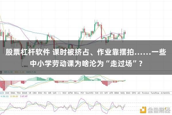 股票杠杆软件 课时被挤占、作业靠摆拍……一些中小学劳动课为啥沦为“走过场”？
