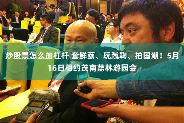 炒股票怎么加杠杆 套鲜荔、玩蹴鞠、拍国潮！5月16日相约茂南荔林游园会