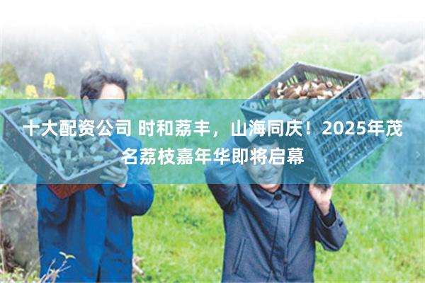 十大配资公司 时和荔丰，山海同庆！2025年茂名荔枝嘉年华即将启幕