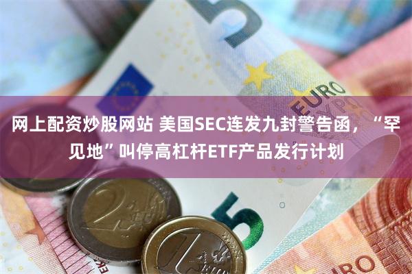 网上配资炒股网站 美国SEC连发九封警告函，“罕见地”叫停高杠杆ETF产品发行计划