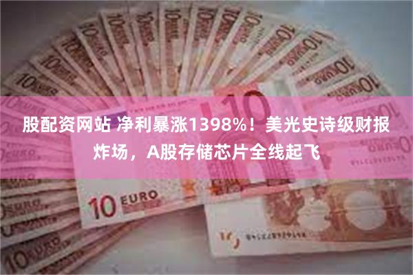股配资网站 净利暴涨1398%！美光史诗级财报炸场，A股存储芯片全线起飞