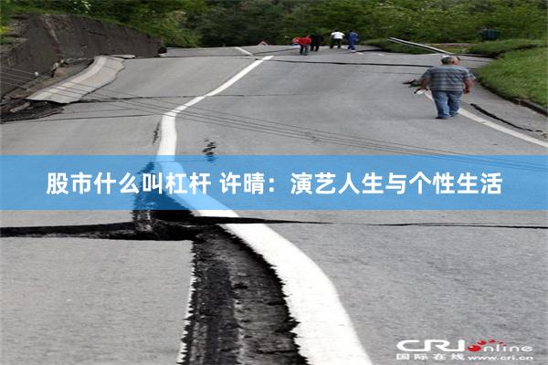 股市什么叫杠杆 许晴：演艺人生与个性生活
