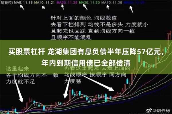 买股票杠杆 龙湖集团有息负债半年压降57亿元，年内到期信用债已全部偿清