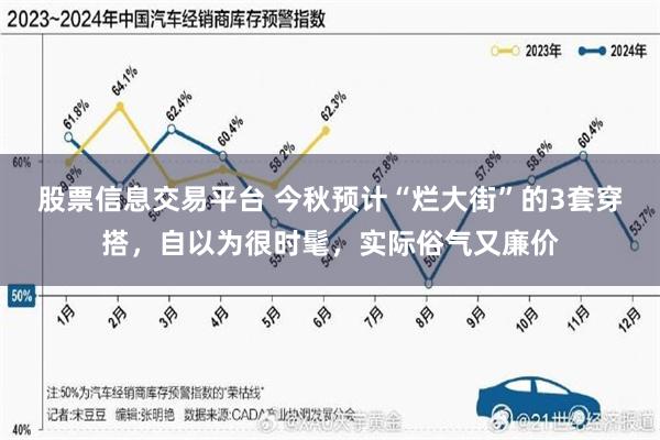 股票信息交易平台 今秋预计“烂大街”的3套穿搭，自以为很时髦，实际俗气又廉价